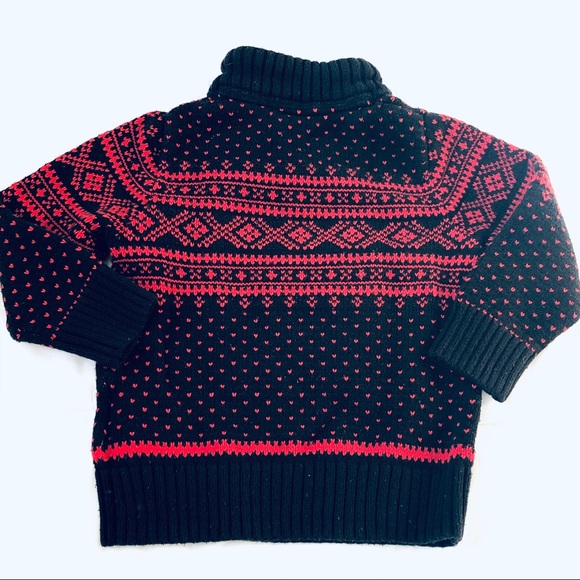 Baby Gap Shearling Collared Sweater - Picture 4 of 4